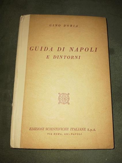Guida di Napoli e dintorni - Gino Doria - copertina