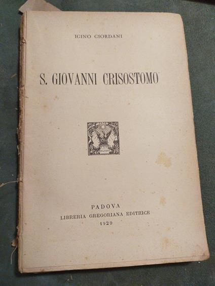 A.giovanni cristomo - Igino Giordani - copertina
