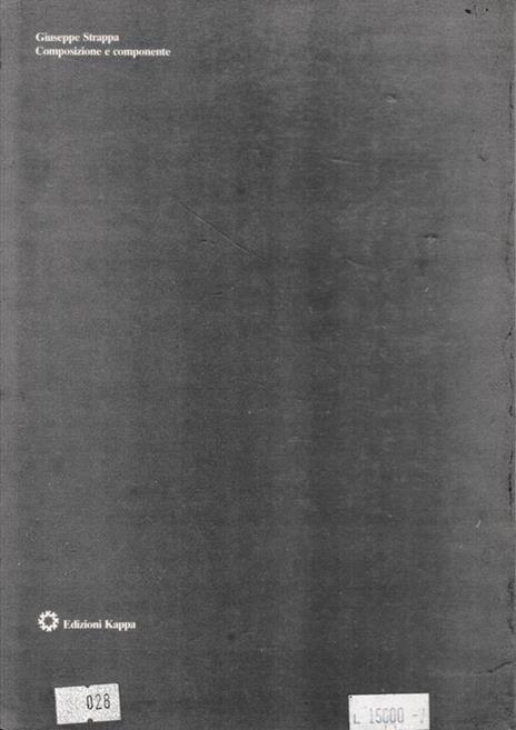 Composizione e componente - Giuseppe Strappa - 2
