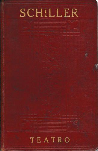 Teatro, vol. IV - Friedrich Schiller - copertina