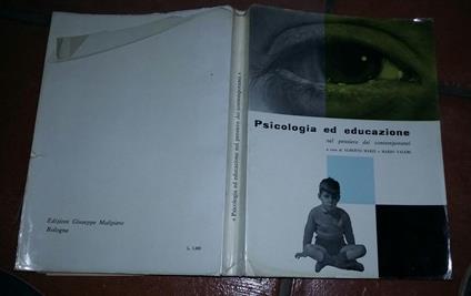 Psicologia ed educazione nel pensiero dei contemporanei - copertina