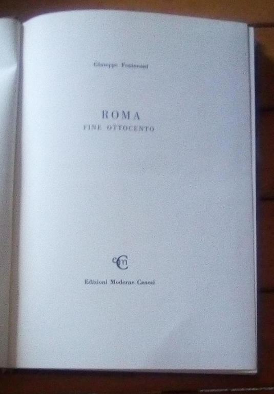 Roma Fine Ottocento - Giuseppe Fonterossi - 2