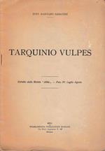 Tarquinio Vulpes. Estratto dalla Rivista 