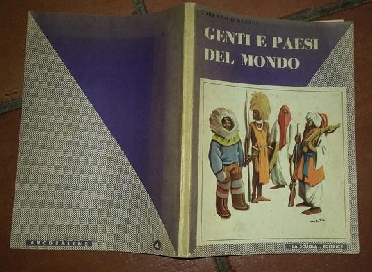Genti e paesi del mondo - Corrado D'Alesio - copertina