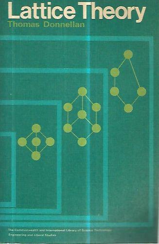Lattice Theory - copertina