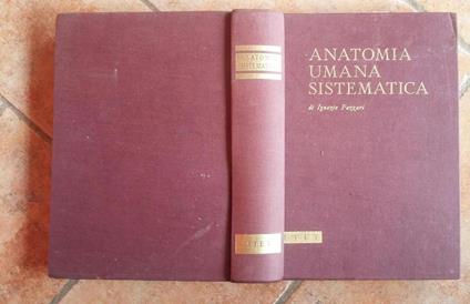 Anatomia umana sistematica - Ignazio Fazzari - copertina