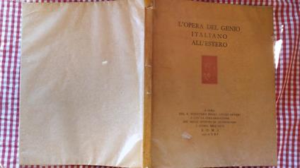 L' opera del genio italiano all'estero - copertina