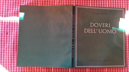 Doveri dell'uomo - Giuseppe Mazzini - copertina