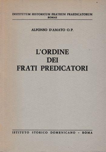 L' ordine dei frati predicatori - copertina