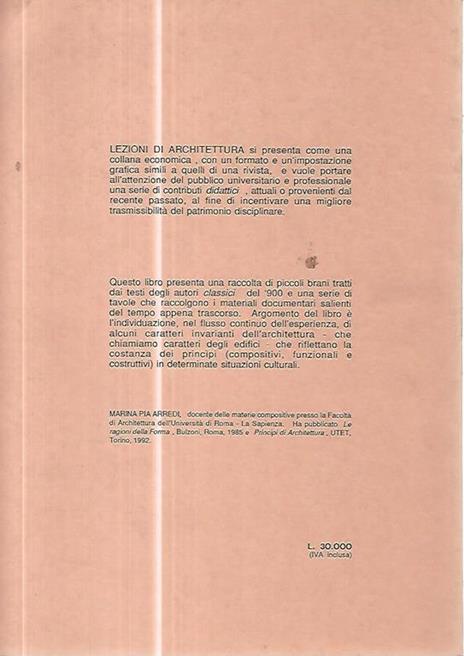 Caratteri dell'architettura del '900 - Maria Pia Arredi - 2