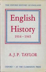 English History 1914-1945