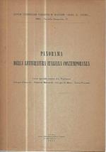 Panorama della letteratura italiana contemporanea
