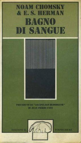 Bagno di sangue - Noam Chomsky - copertina