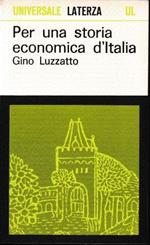 Per una storia economica d'Italia