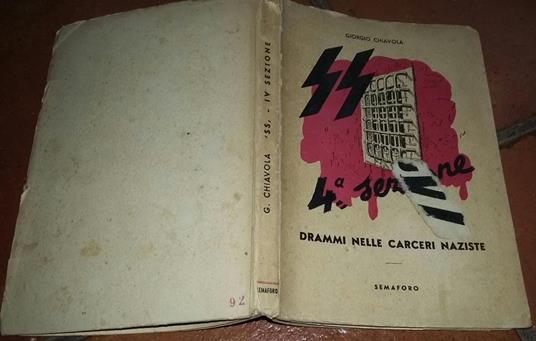 Drammi nelle carceri naziste - copertina