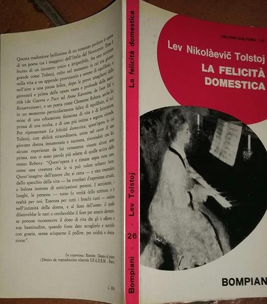 La felicita' Domestica - Lev Tolstoj - copertina