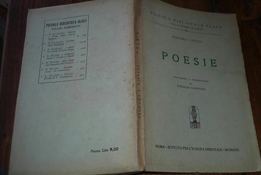 Poesie - copertina