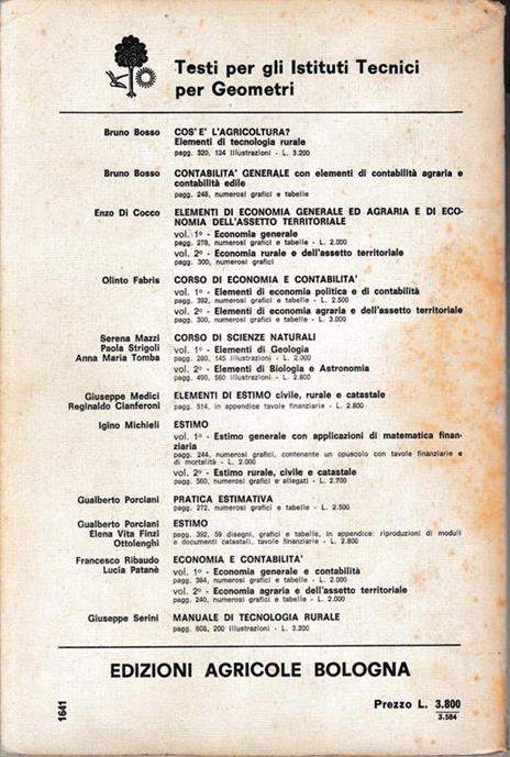 Tecnologia rurale - A. Grimaldi - 2