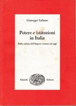 Potere e istituzioni in Italia