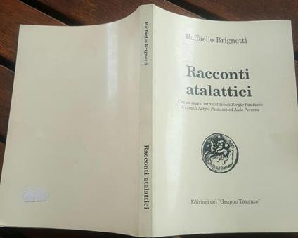 Racconti atalattici - Raffaello Brignetti - copertina