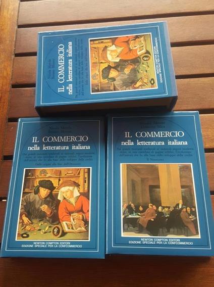 Il commercio nella letteratura italiana. Dalle origini alla fine dell'Ottocento - Nicola Merola - copertina