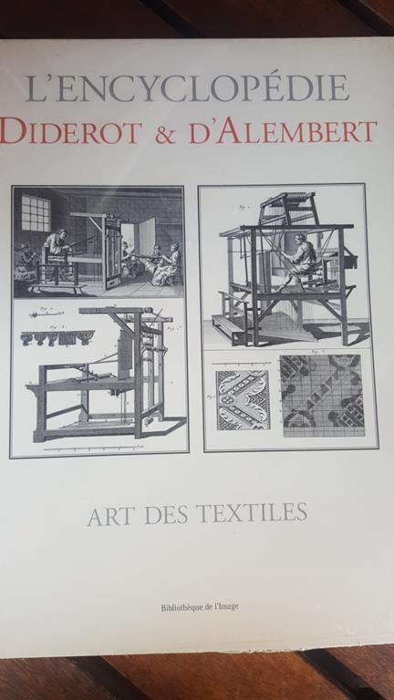 Art des textiles - Denis Diderot - copertina