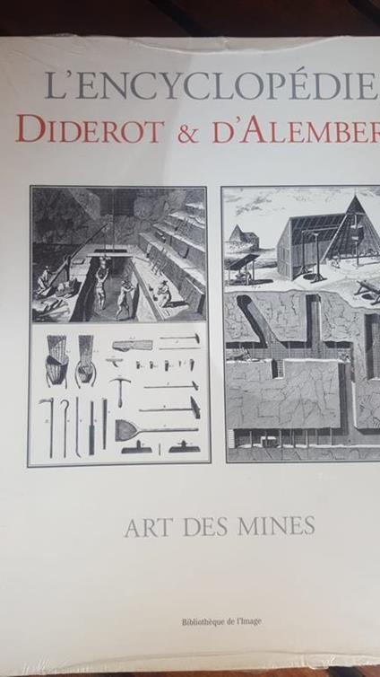 Art des mines - Denis Diderot - copertina