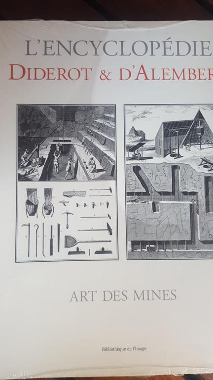 Art des mines - Denis Diderot - copertina