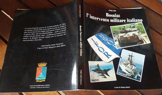 Bosnia:l'intervento militare italiano - copertina