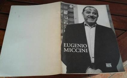 Eugenio Miccini. Galleria De’ Foscherari - copertina