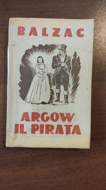 Argow Il Pirata - Honoré de Balzac - copertina