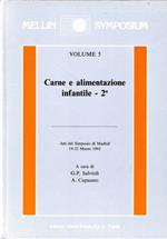 Carne e alimentazione infantile - 2°. Volume 5