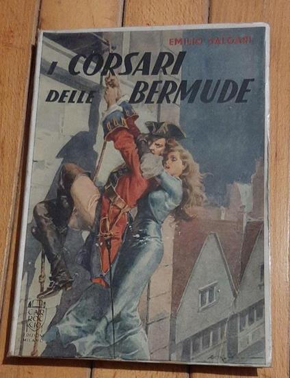 I corsari delle bermude - Emilio Salgari - copertina