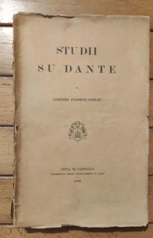 Studi Su Dante - Mimmo Guelfi - copertina