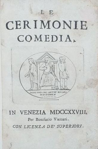 Le Cerimonie - Giuseppe Gorini Corio - copertina