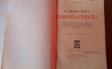 La pratica della telefonia automatica - Marco Bussa - copertina