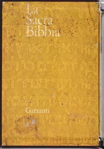 La Sacra Bibbia - copertina