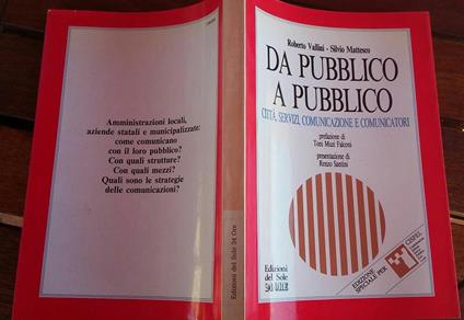 Da pubblico a pubblico - Roberto Vallini - copertina