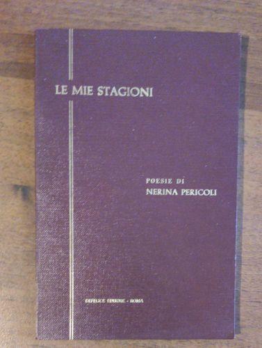 LE Mie Stagioni Poesie - Nerina Pericoli - copertina