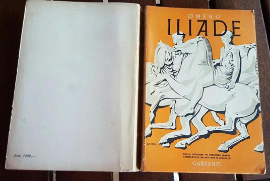 Omero Iliade - copertina