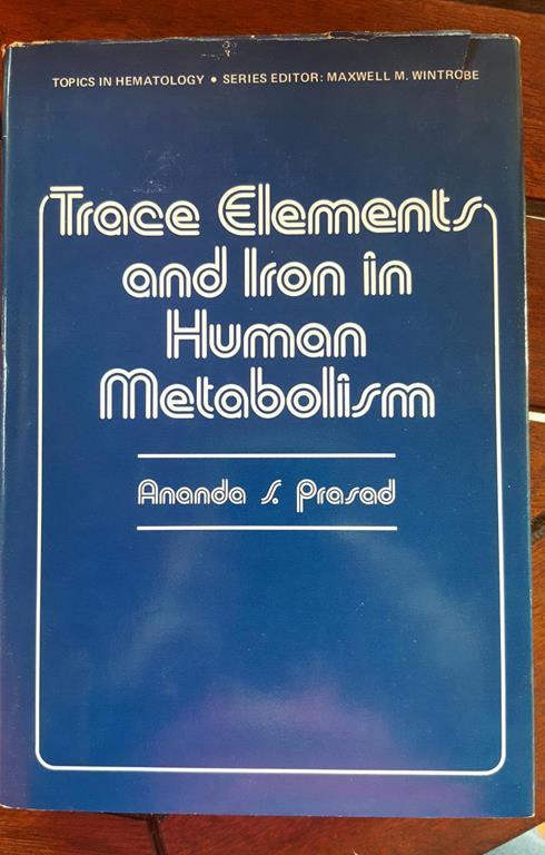 Trace Elements and Iron in Human Metabolism - copertina