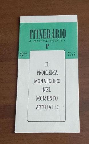 Itinerario Il Propagandista - copertina