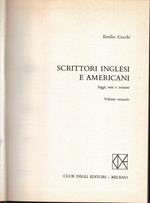 Scrittori inglesie americani. Saggi, note e versioni. Secondo volume