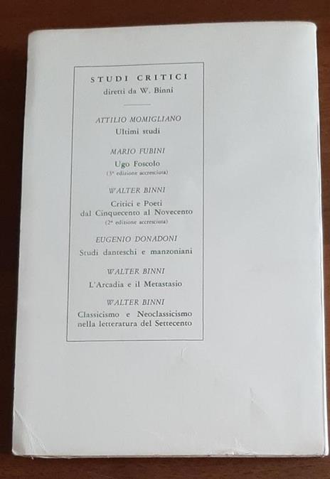 Ritratto Dell Alfieri E Altri Studi Alfieriani - Mario Fubini - 2