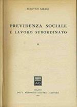 Previdenza sociale e lavoro subordinato
