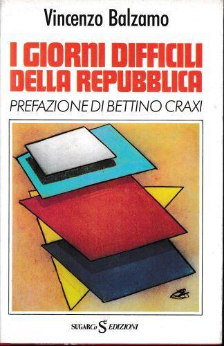 I giorni difficili della Repubblica - copertina