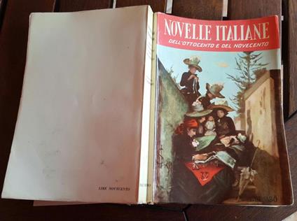 Novelle italiane dell'ottocento e del novecento - Paolo Acrosso - copertina