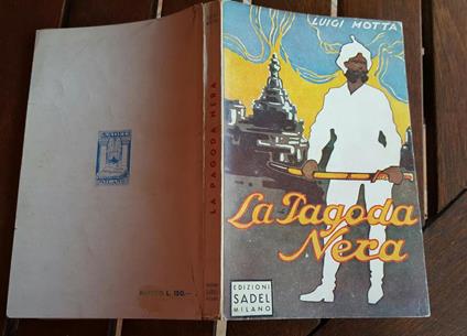 La pagoda nera - Luigi Motta - copertina