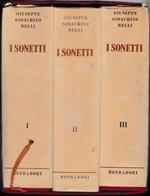 I Sonetti, tre volumi
