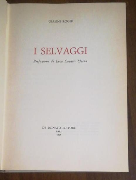 I Selvaggi - Gianni Roghi - 2